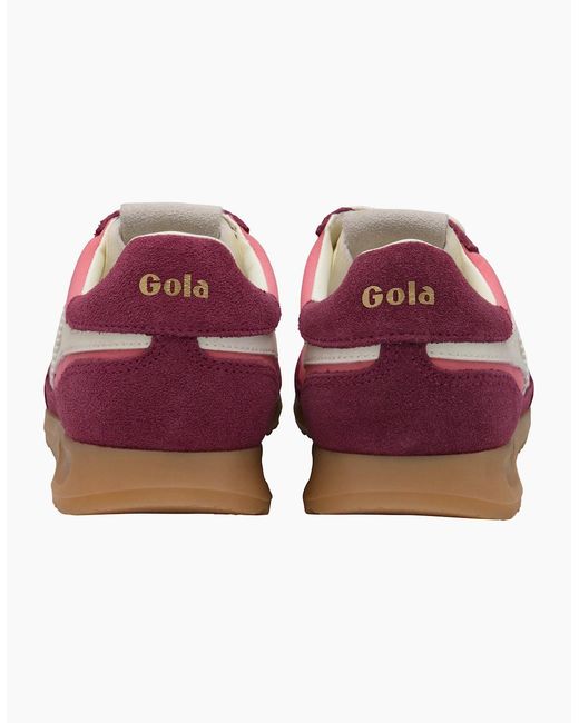 Gola Pink Firefly Trainer-Bubblegum/Cerise/Off