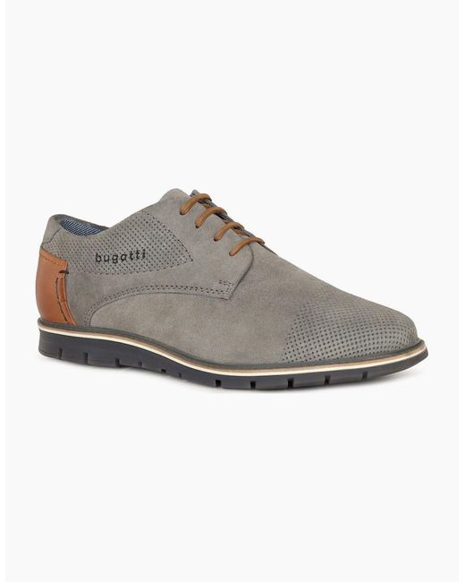 Bugatti Gray Story Trainers for men