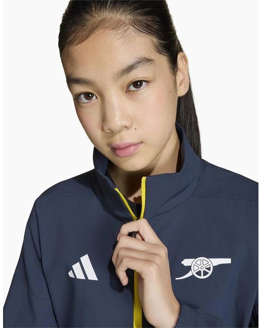 Adidas Blue Afc Anth Jkt Jn99