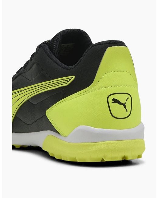 PUMA Black Pressing Iv Tt Astro Turf Football Boots for men