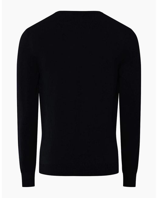 Replay Blue Crewneck Sweater for men