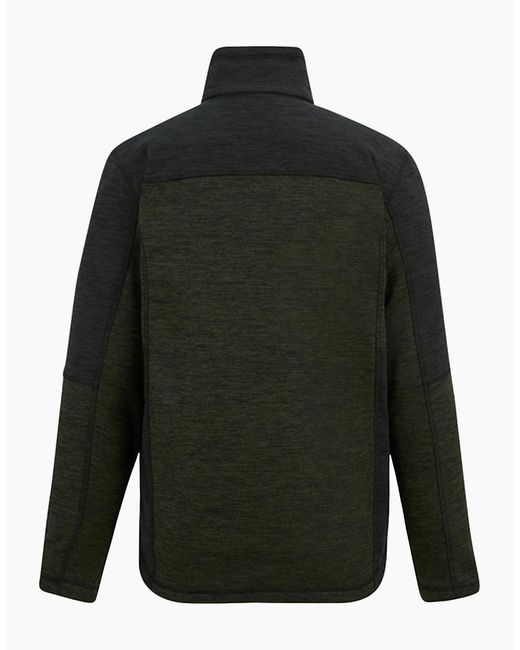 Regatta Green Highton Fleece Full Zip Midlayer for men