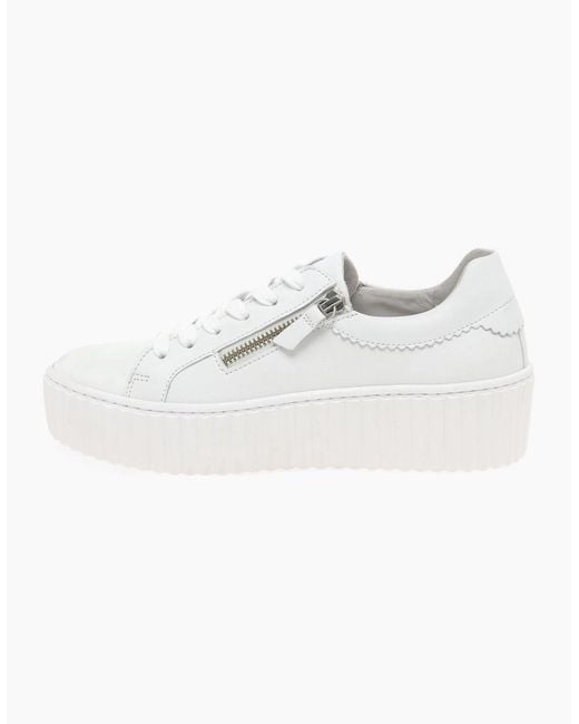 Gabor White Dolly Trainers
