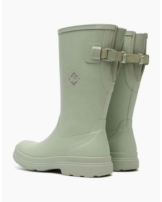 Muck Boot Green Rainscape Tall Wellingtons