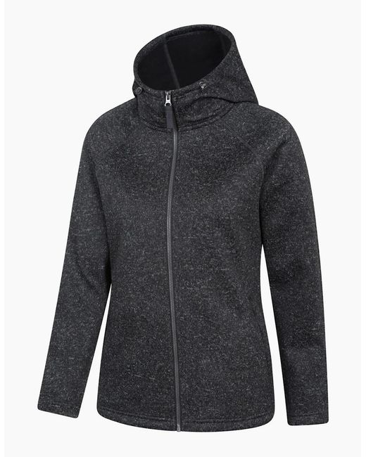 Mountain Warehouse Gray Ladies Nevis Full Zip Hoodie