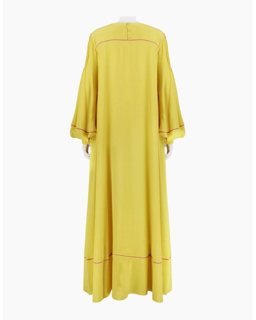 LAYEUR Yellow Dress