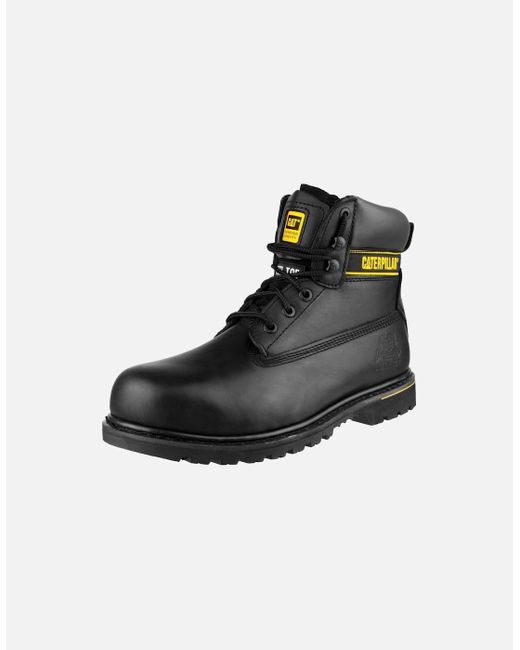 Caterpillar Black Holton Sb Safety Boot Boots Boots Safety for men