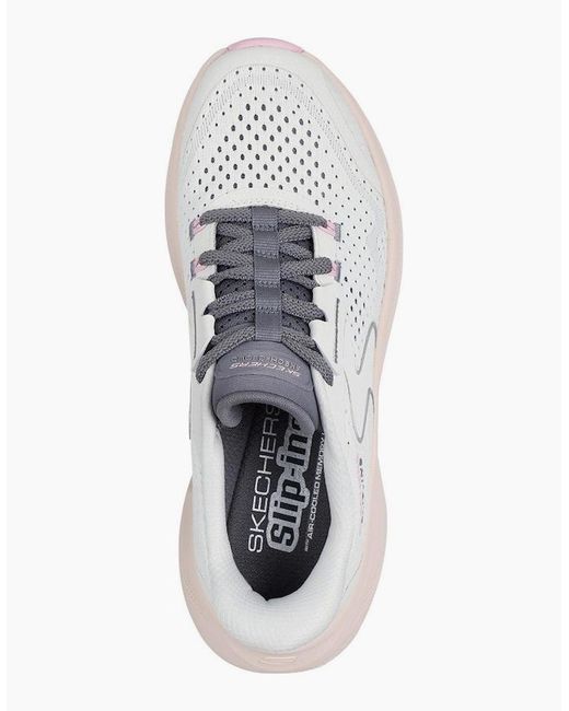 Skechers Blue Skech Cloud Plush Horizon Polyester /Multi Trainers