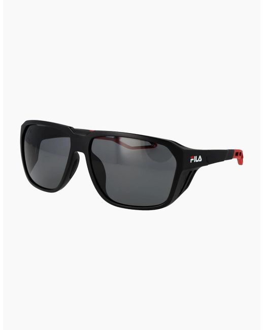 Fila Black Sunglasses Sfi722 0U28 63 for men