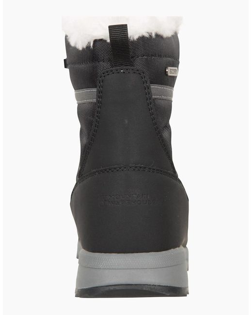 Mountain Warehouse Black Ladies Leisure Ii Snow Boots