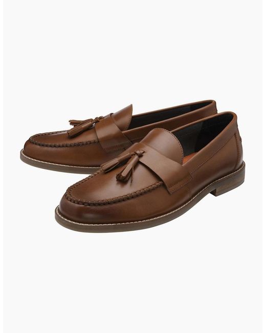 Frank Wright Brown Bounty Loafers for men
