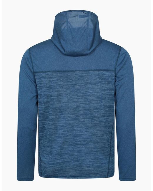 Mountain Warehouse Blue Ignite Active Hoodie for men