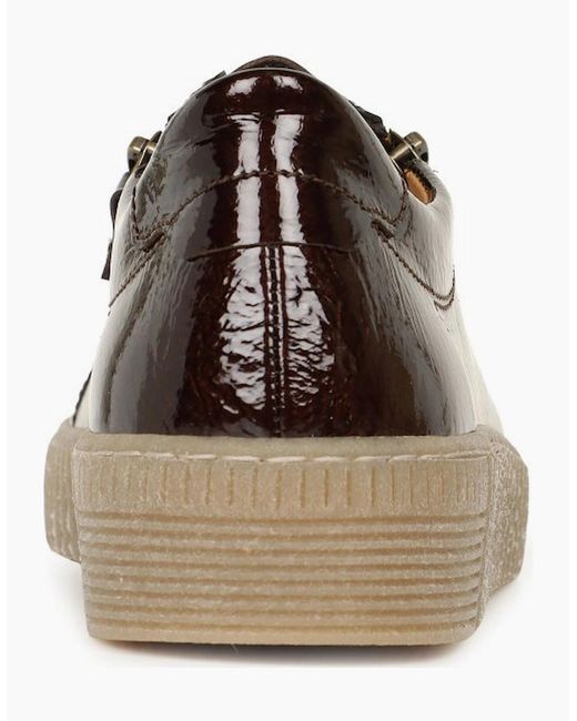 Gabor Brown Wisdom Ladies Trainers