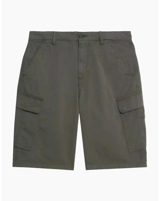 Lyle & Scott Gray Lyle & Scott Cargo Shorts for men