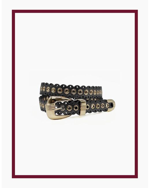 Nooki Design White Stacey Belt
