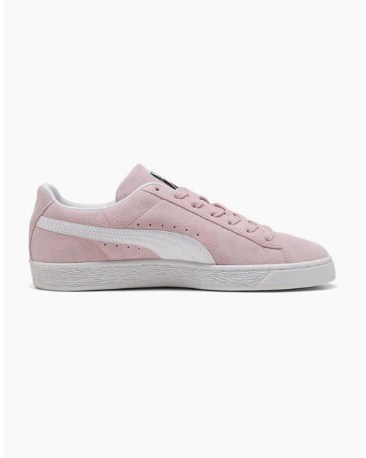 PUMA Pink Classic Suede Misty/ Trainers