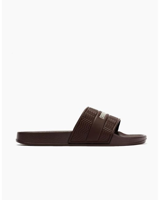 Original Penguin Brown Penguin Paradise Chocolate Slides for men