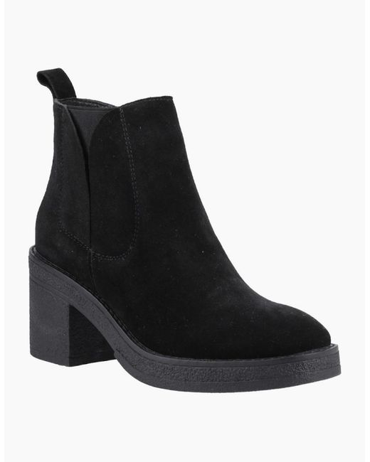Hush Puppies Black Felicia Chelsea Boots