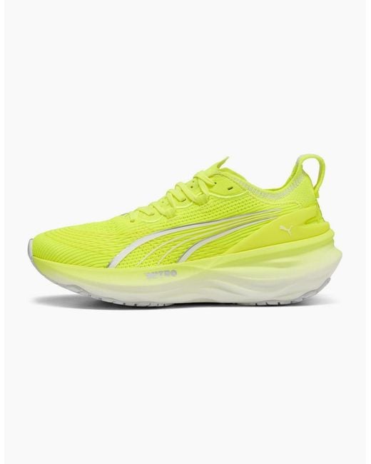 PUMA Yellow Foreverrun Nitro 2 Wn Road Running Shoes