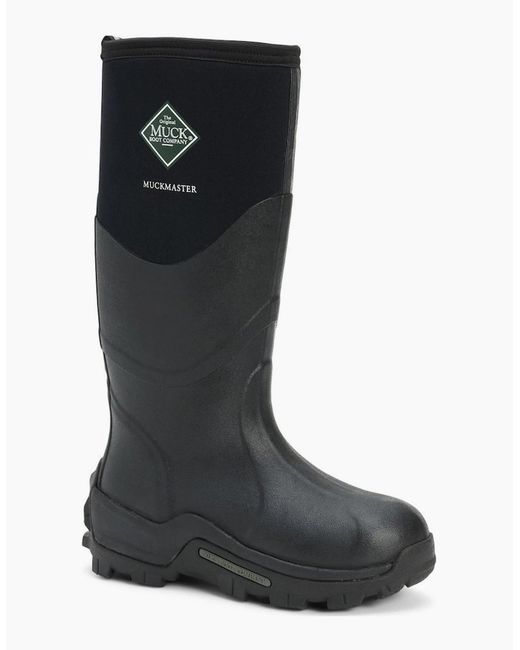 Muck Boot Black Muckmaster Hi Wellingtons