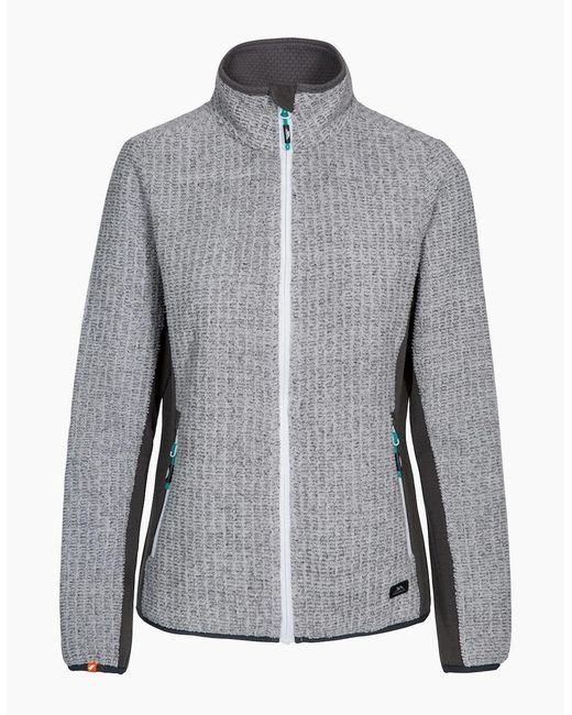 Trespass Gray Ladies Liggins Fleece Jacket