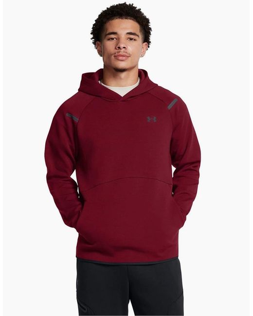 Under Armour Red Armour Ua Unstoppable Fleece Hoody Eu Hoody for men
