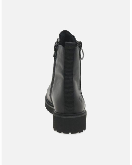 Remonte Black Boost Ankle Boots