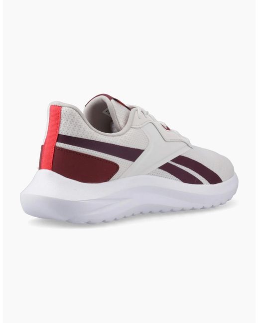 Reebok White Energen Lux Textile Luxe/ Cherry/ Trainers