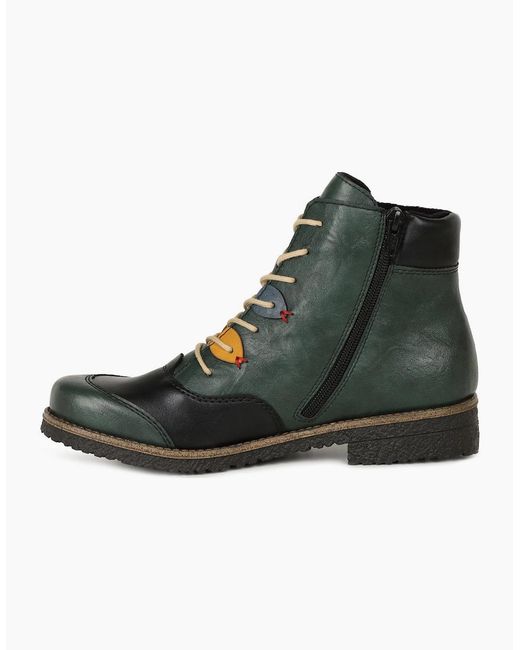 Rieker Black Compass Ankle Boots