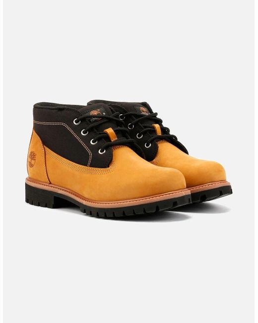 Timberland Yellow Mid Lace Chukka Workwear Ii Wheat Boots for men