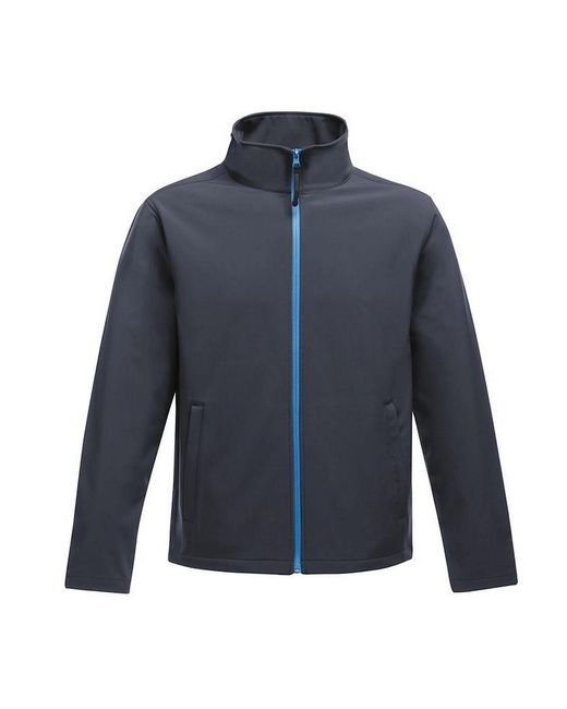 Regatta Blue Standout Ablaze Printable Softshell Jacket for men