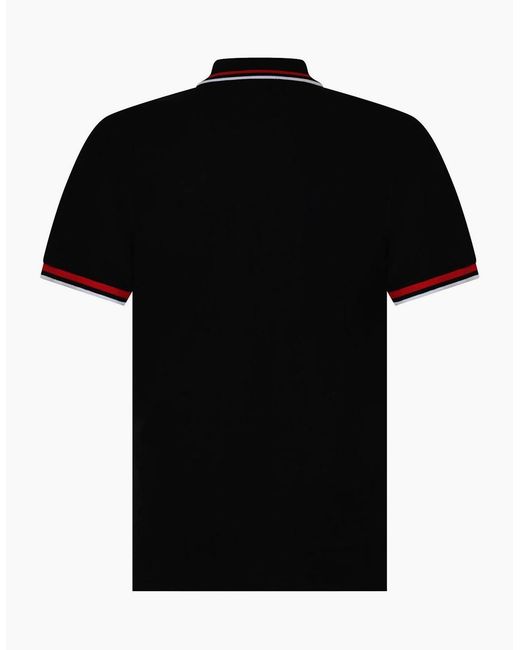 Fila Black Bowey Polo Shrt for men