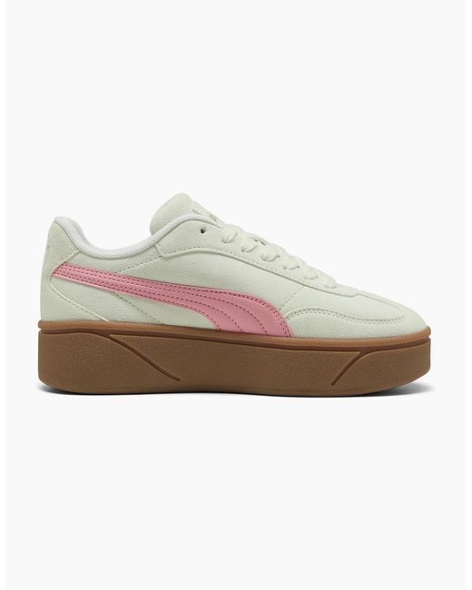 PUMA White Club Era Ii Platform Trainers