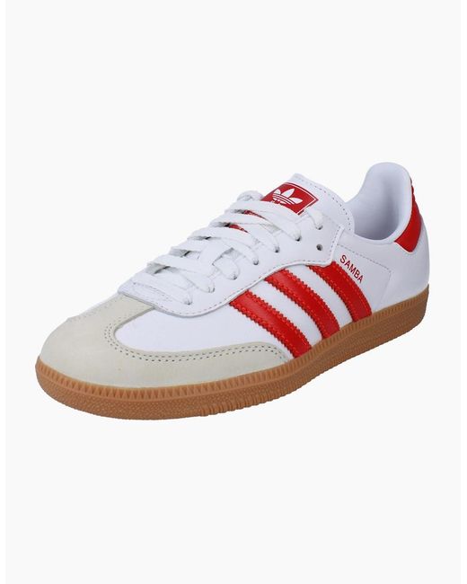 Adidas White Originals Samba Og Trainers If6513