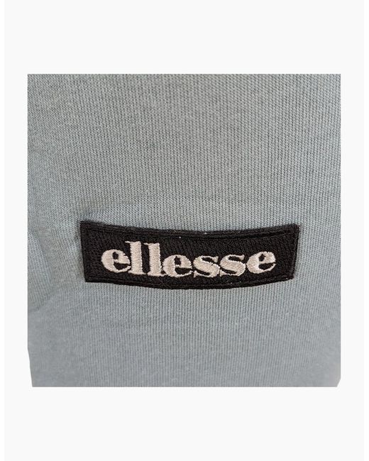 Ellesse Blue Joggers Fleece Sweatpants Bottoms Casual Cuffed Gym Winter Trousers for men