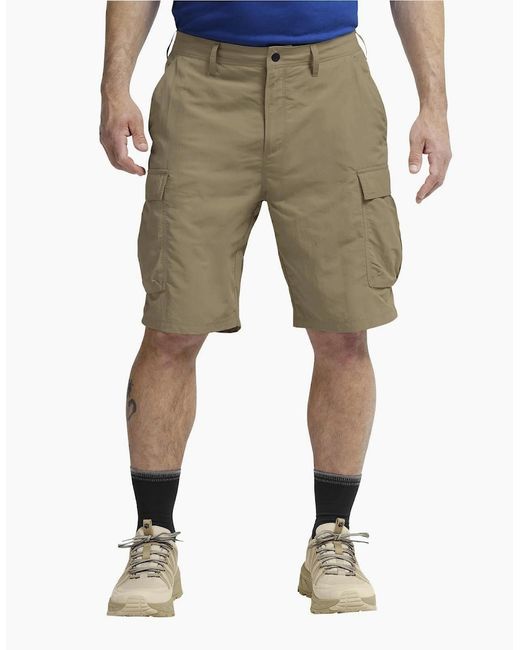 Jack Wolfskin Green Duneland Breathable Cargo Shorts for men