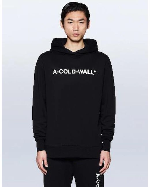 A_COLD_WALL* Black Essential Hoodie for men