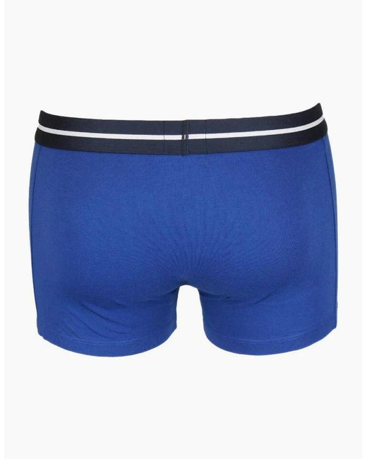 Boss Blue 3-Pack Bold Logo Boxer Trunks, Combination for men