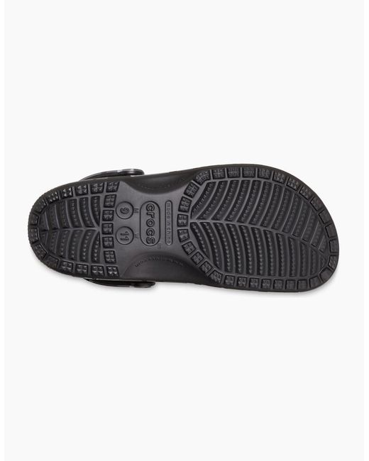 CROCSTM Black Classic Camouflage Clogs for men
