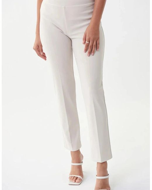 Joseph Ribkoff Gray Classic Straight Leg Pant
