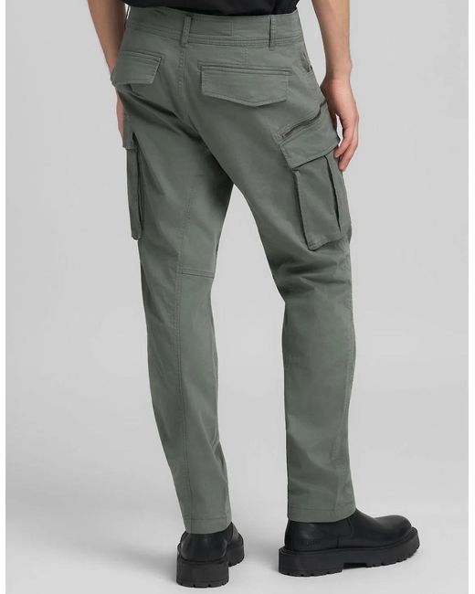 Replay Gray Joe Cargo Trousers for men