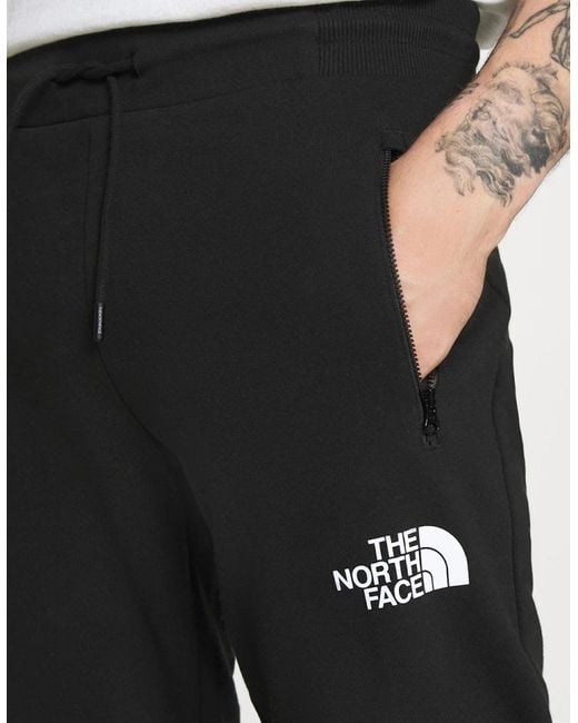 The North Face Black Himalayan Zip Up Cut And Sew Design Tracksuit
