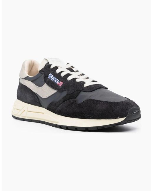 Autry Black Reelwind Low Nc05 Sneakers for men