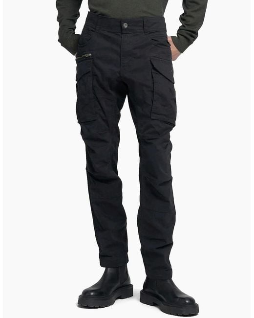 Replay Black Joe Cargo Pants for men