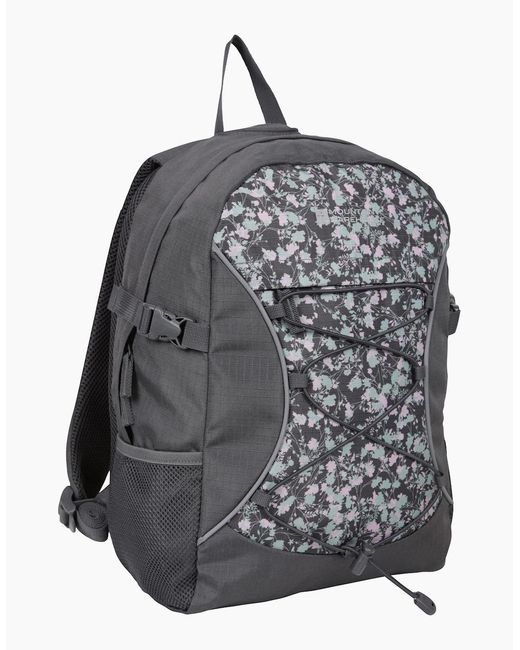 Mountain Warehouse Gray Bolt Floral 18L Backpack