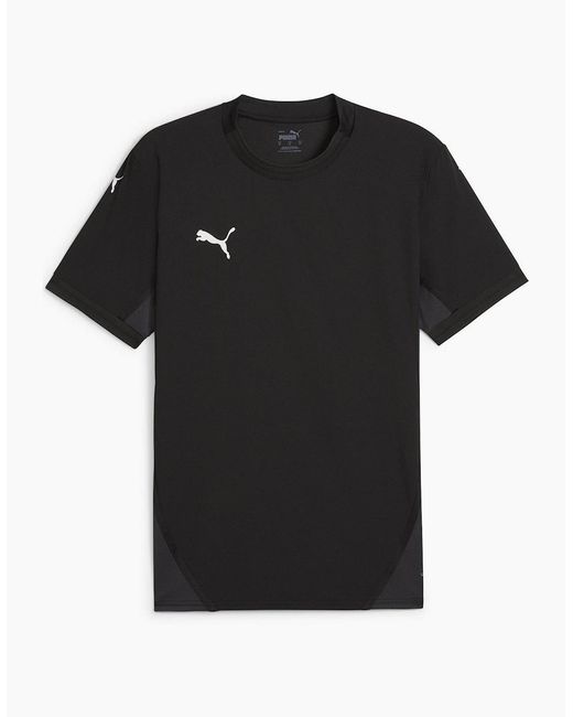 PUMA Black Teamfinal Jersey T-Shirt for men