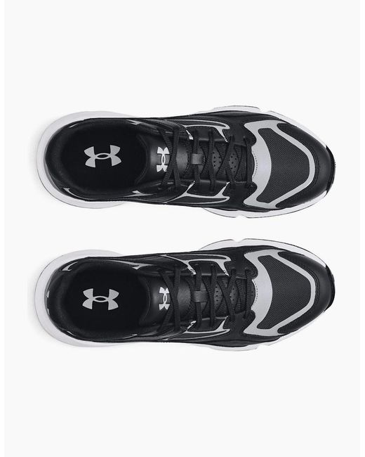 Under Armour Blue Forge 96 Lace-Up Low Top Sneakers for men