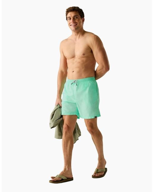 Regatta Green Mackleyna Swim Shorts for men