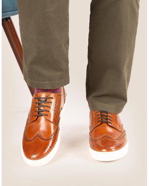 Oswin Hyde Brown Stan Cognac for men