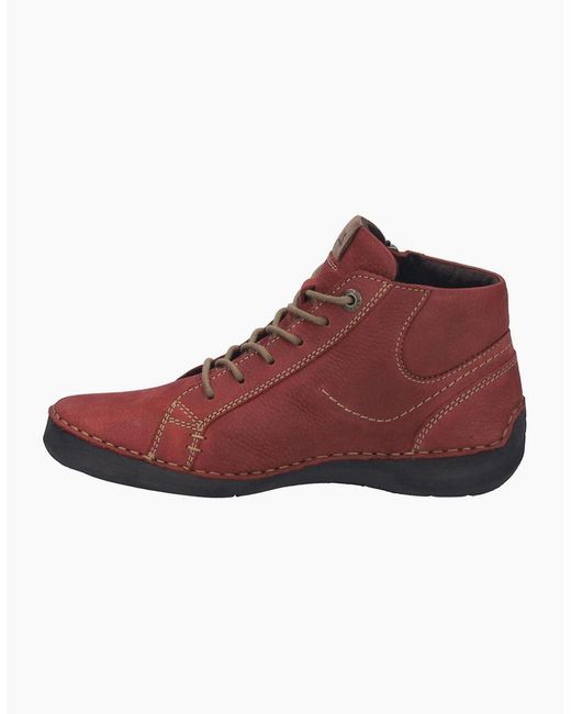 Josef Seibel Red Fergey 67 Ankle Boots
